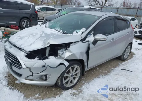 2016 Ford Fiesta Se из США, поврежденный, VIN 3FADP4EJ5GM203548